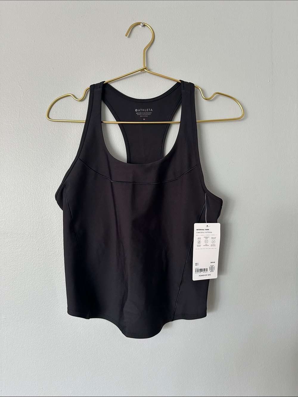 NWT Athleta Interval Tank SIZE M